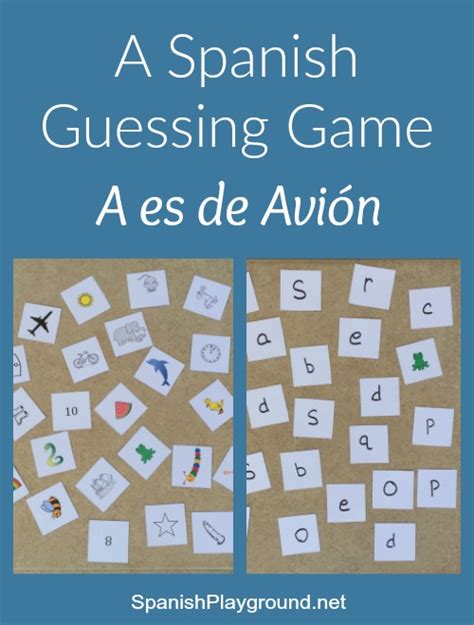 spanish guessing games.